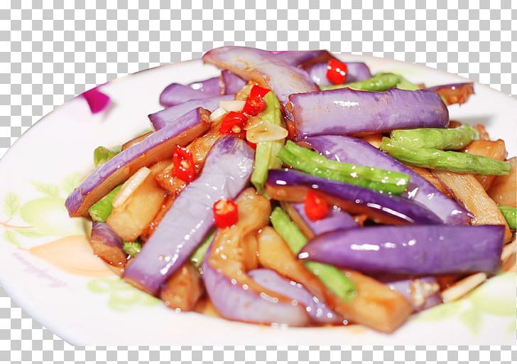 Sweet And Sour Side Dish Vegetable Fried Eggplant With Chinese Chili Sauce PNG, Clipart, Allium Fistulosum, Bean, Beans, Braising, Coffee Bean Free PNG Download