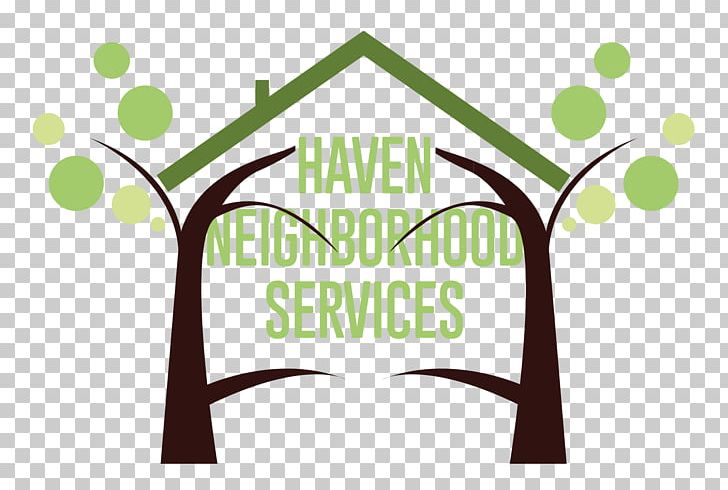 Logo Haven Neighborhood Services Illustration Brand PNG, Clipart, Area, Brand, Graphic Design, Grass, Green Free PNG Download