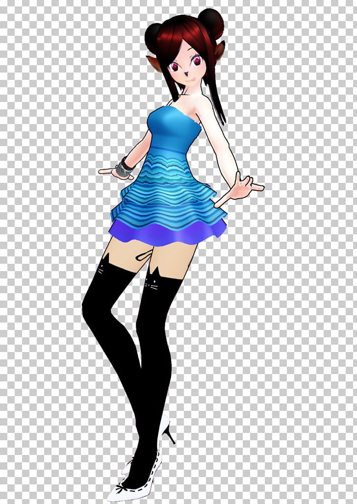 MikuMikuDance High-heeled Shoe Stocking Hatsune Miku Dress PNG, Clipart, Anime, Arm, Art, Black Hair, Brown Hair Free PNG Download