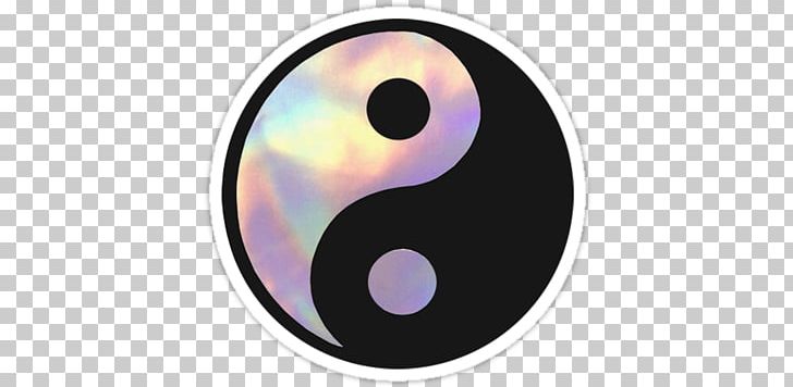Sticker Yin And Yang Symbol Holography PNG, Clipart, Banner, Circle, Holographic, Holography, Information Free PNG Download
