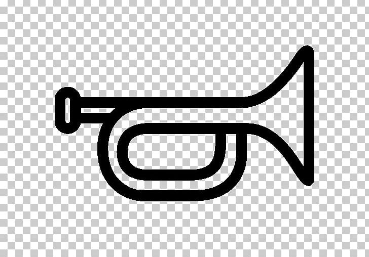Trumpet Computer Icons Musical Instruments PNG, Clipart, Angle, Black And White, Brass Instrument, Computer Icons, Cornet Free PNG Download