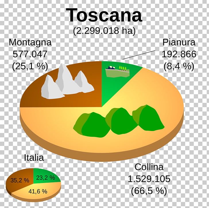 Geography Of Tuscany Regions Of Italy Areogramma Percentage PNG, Clipart, Area, Brand, Diagram, Economy, Geography Free PNG Download