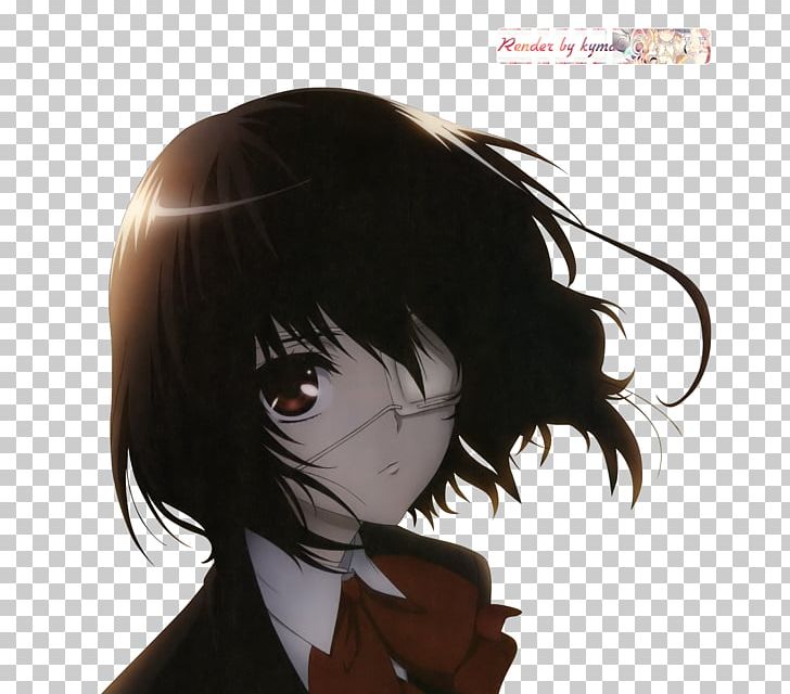 Another Mei Misaki IPhone X Anime Desktop PNG, Clipart, Anime, Another, Artwork, Black Hair, Brown Hair Free PNG Download