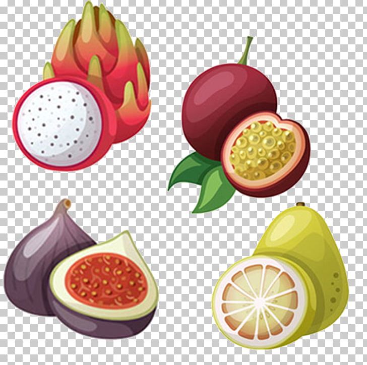 Tropical Fruit Illustration PNG, Clipart, Apple Fruit, Cartoon, Diet Food, Dragon, Dragons Free PNG Download