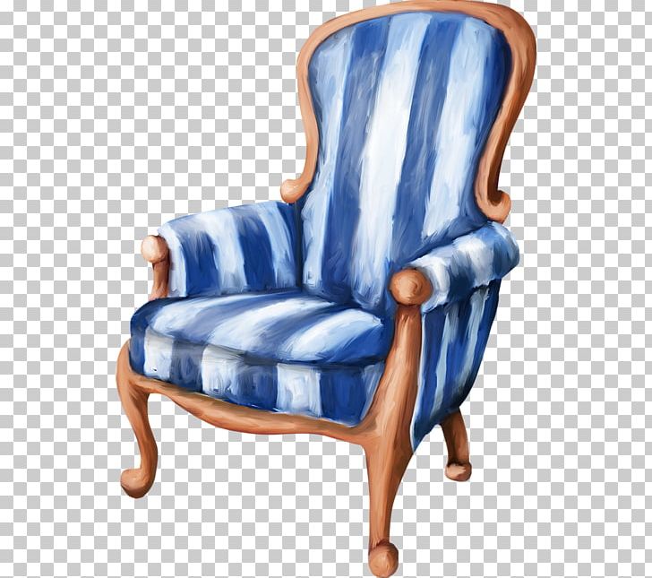 Chair Blue Furniture White PNG, Clipart, Blue, Blue And White Stripes, Blue Background, Blue Flower, Chair Free PNG Download
