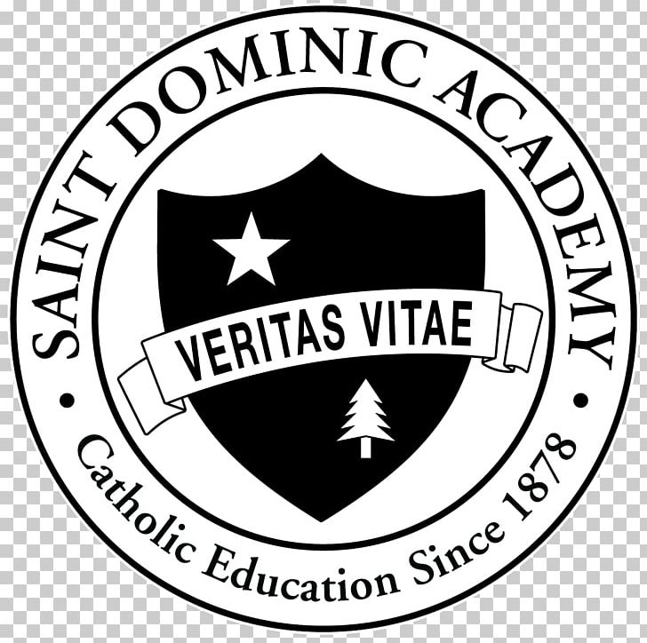 Saint Dominic Academy Logo Organization Wharf House Restaurant Emblem PNG, Clipart, Academy, Area, Auburn, Black, Black And White Free PNG Download