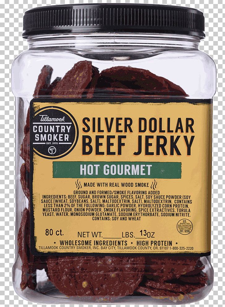 Jerky Tillamook Country Smoker Outlet Bacon Smoking PNG, Clipart, Bacon, Beef, Canning, Country Smoker Outlet, Dollar Coin Free PNG Download