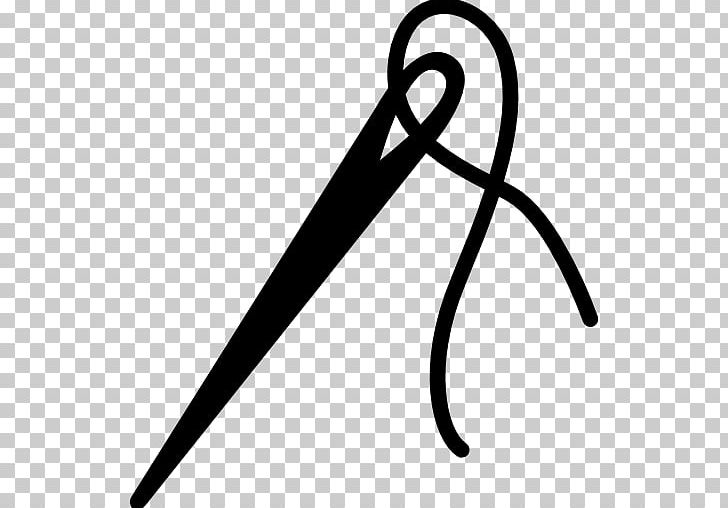 Hand-Sewing Needles Thread Computer Icons PNG, Clipart, Angle, Area, Black And White, Clip Art, Computer Icons Free PNG Download