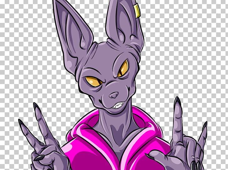 Beerus Goku Drawing Dragon Ball Animation PNG, Clipart, Anime, Bat