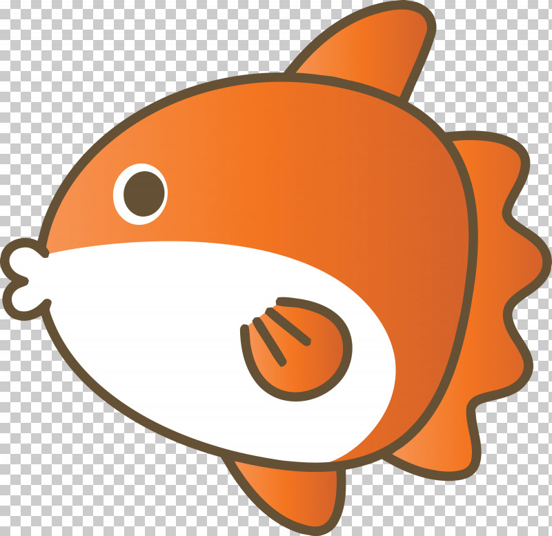 Orange PNG, Clipart, Baby Sunfish, Cartoon, Cartoon Sunfish, Fish, Orange Free PNG Download