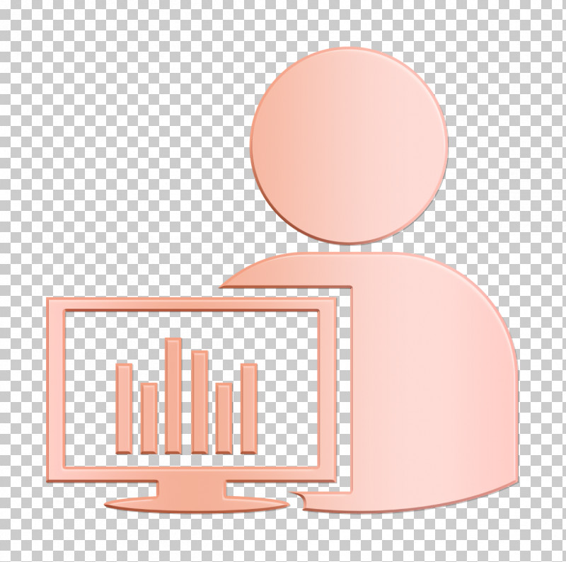 User With Computer Monitor And Bar Graphs Icon Humans 3 Icon Graph Icon PNG, Clipart, Circle, Graph Icon, Humans 3 Icon, Logo, Material Property Free PNG Download