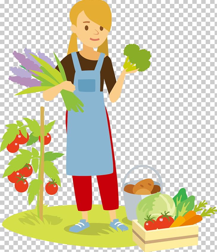 Cartoon Vegetable Illustration PNG, Clipart, Anime Girl, Art, Baby Girl, Comics, Cuisine Free PNG Download