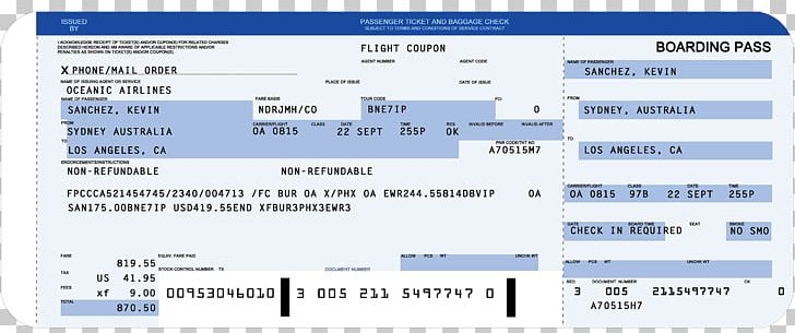 Flight Airplane Airline Ticket Boarding Pass Template PNG, Clipart, Air India, Airline, Airline Ticket, Airplane, Airway Free PNG Download