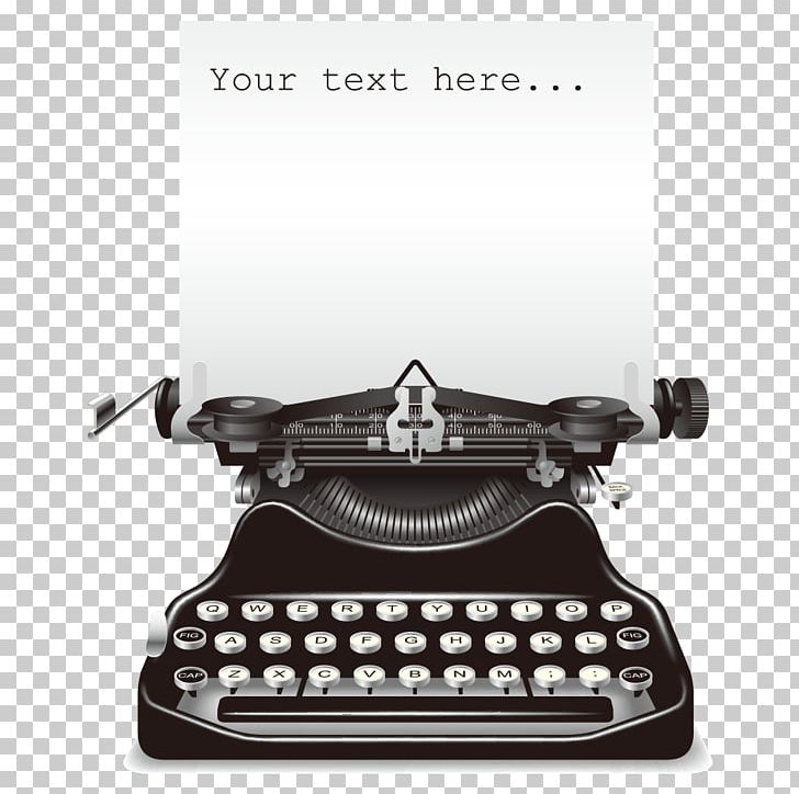 Typewriter Stock Photography Illustration PNG, Clipart, Black And White, Brand, Drawing, Electronics, Istock Free PNG Download