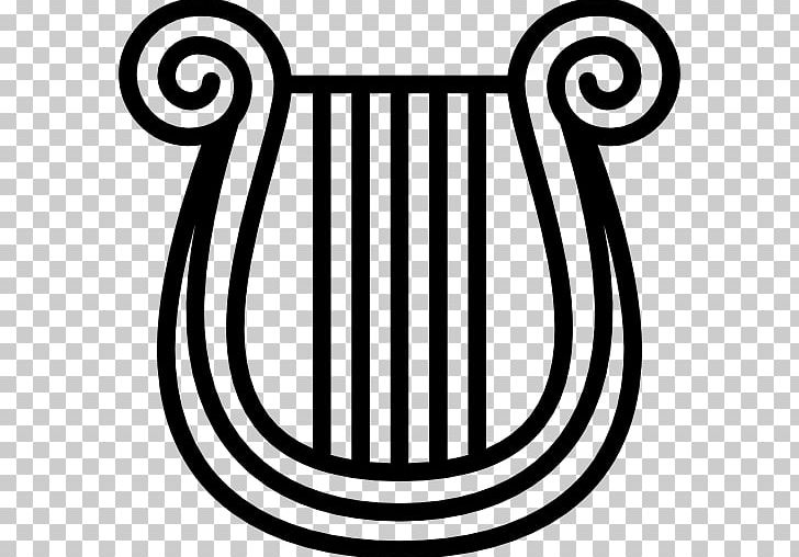 Harp Musical Instruments PNG, Clipart, Area, Black And White, Circle, Classical Music, Computer Icons Free PNG Download