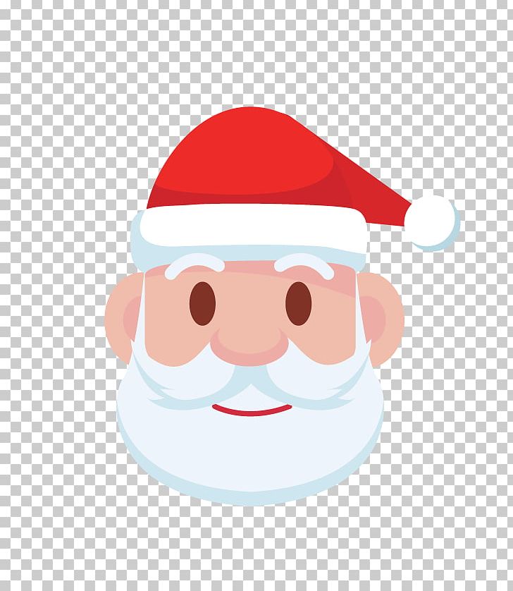 Santa Claus Flat Design Illustration PNG, Clipart, Art, Black And White, Cartoon, Christmas, Claus Vector Free PNG Download