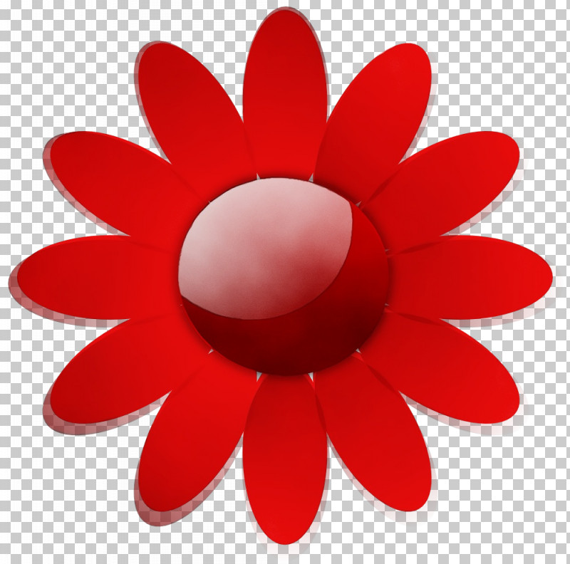 Petal Red Flower Plant Material Property PNG, Clipart, Circle, Flower, Gerbera, Lotus Family, Material Property Free PNG Download