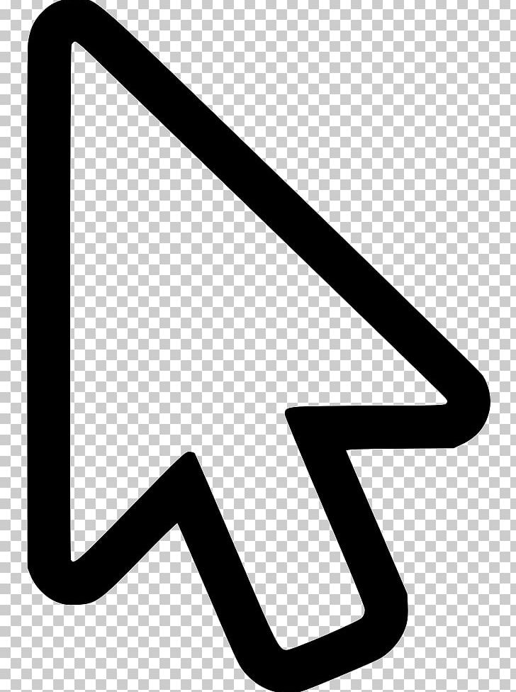 Computer Mouse Pointer Cursor Computer Icons PNG, Clipart, Angle, Area, Arrow, Black, Black And White Free PNG Download