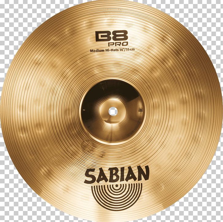 Hi-Hats Sabian Crash Cymbal Ride Cymbal PNG, Clipart, Avedis Zildjian Company, B 8, Brass, Crash Cymbal, Cymbal Free PNG Download