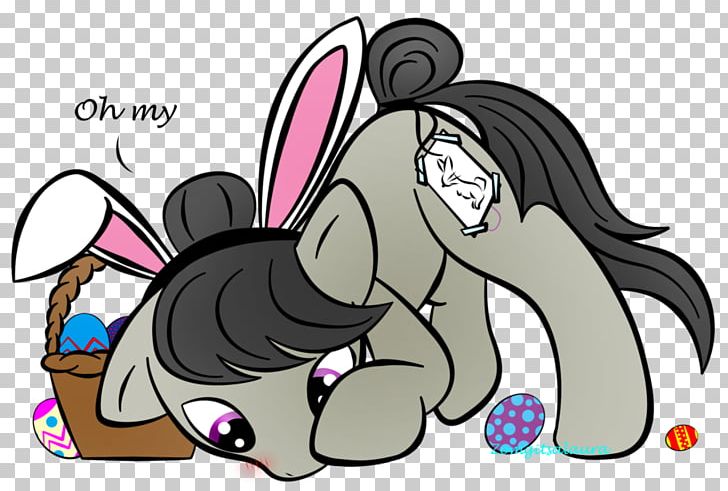 Pony Horse Rainbow Dash Easter Bunny PNG, Clipart, Animals, Carnivoran, Cartoon, Cat Like Mammal, Deviantart Free PNG Download