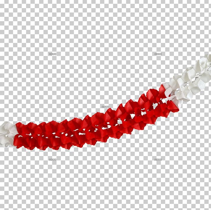 Garland Red Bracelet Feestversiering White PNG, Clipart, Austria, Bead, Body Jewelry, Bracelet, Color Free PNG Download