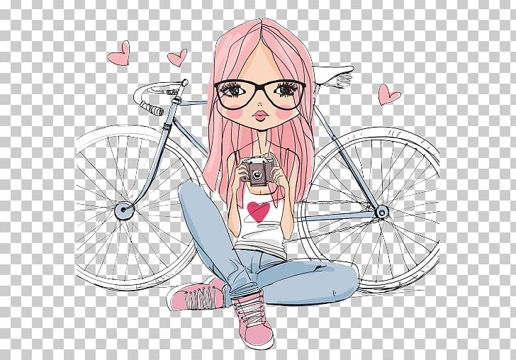 Stock Photography PNG, Clipart, Anime, Art, Bicycle, Bicycle Accessory, Camera Free PNG Download