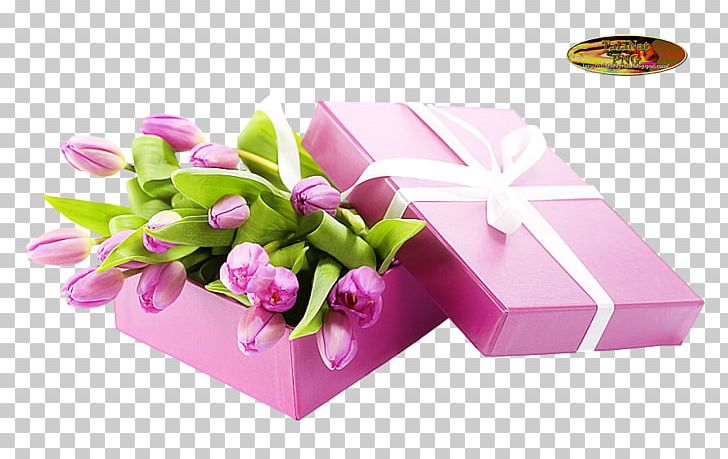 Gift Tulip Birthday Cut Flowers PNG, Clipart, Birthday, Box, Cut Flowers, Desktop Wallpaper, Floral Design Free PNG Download