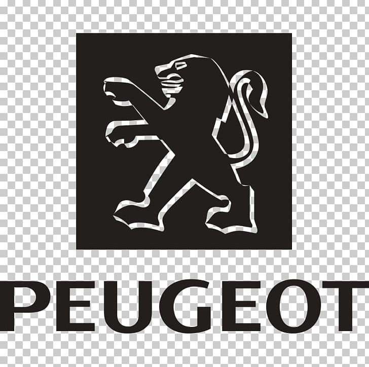 Peugeot Graphics Logo Car PNG, Clipart, Area, Black, Black And White, Brand, Car Free PNG Download