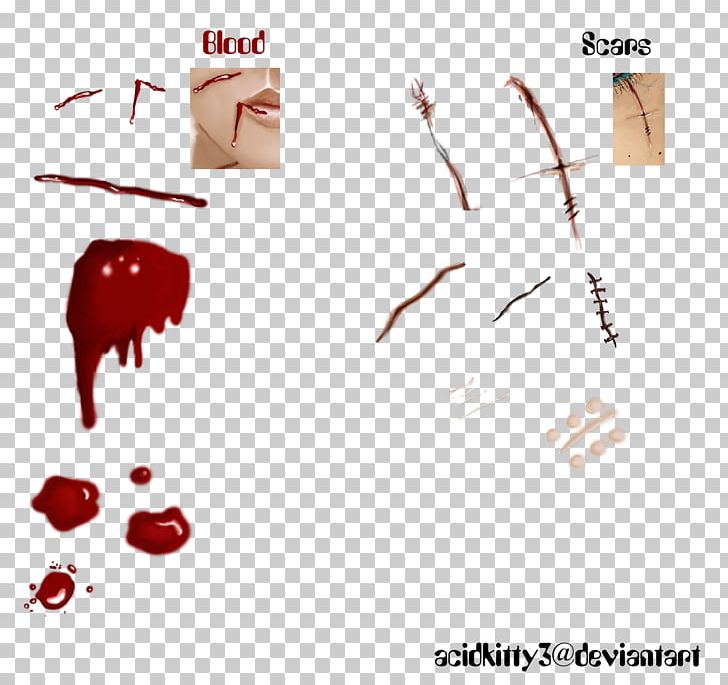 Blood Scar Png Clipart Art Blood Deviantart Digital Media Finger Free Png Download - bloody scar 20 roblox