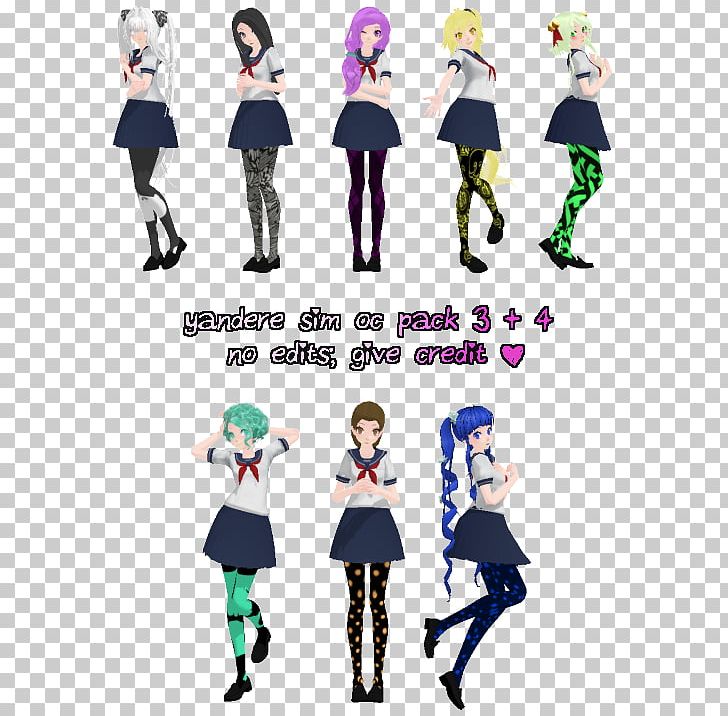 Yandere Simulator Art Character Female PNG, Clipart,  Free PNG Download