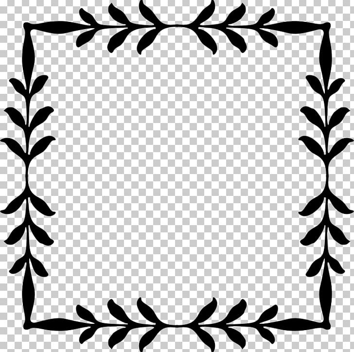 Border White Leaf PNG, Clipart, Art Nouveau, Black, Black And White, Border, Branch Free PNG Download