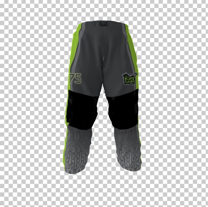 Hockey Protective Pants & Ski Shorts Jersey Hockey Protective Pants & Ski Shorts Green PNG, Clipart, Black, Bomb, Bomb Squad, Green, Grey Free PNG Download