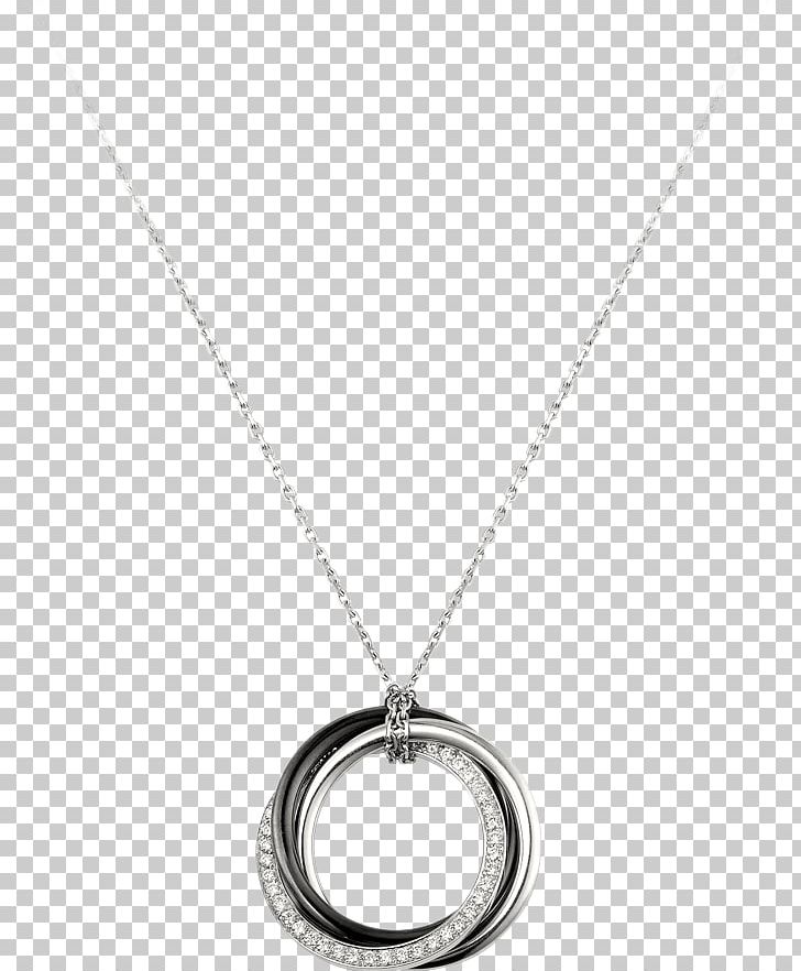 Locket Necklace Silver Body Jewellery Chain PNG, Clipart, Body Jewellery, Body Jewelry, Cartier, Cartier Trinity, Chain Free PNG Download