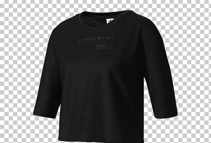 Long-sleeved T-shirt Sweater PNG, Clipart, Active Shirt, Adidas Creative, Aqua, Black, Brand Free PNG Download