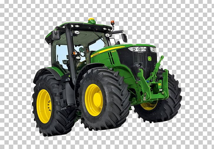 John Deere Tractor Agriculture Agricultural Machinery Heavy Machinery PNG, Clipart, Agricultural Machinery, Agriculture, Architectural Engineering, Automotive Tire, Automotive Wheel System Free PNG Download