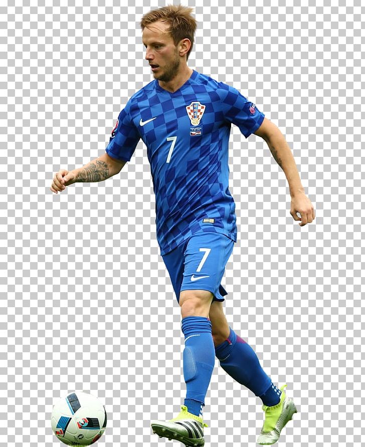 Ivan Rakitić Croatia National Football Team Rendering PNG, Clipart, Ball, Blue, Clothing, Competition Event, Electric Blue Free PNG Download