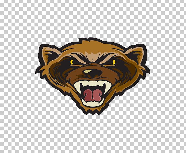 Michigan Wolverines Football Mascot Logo PNG, Clipart, Angry Bear, Bear, Bear Head, Big Cats, Carnivoran Free PNG Download