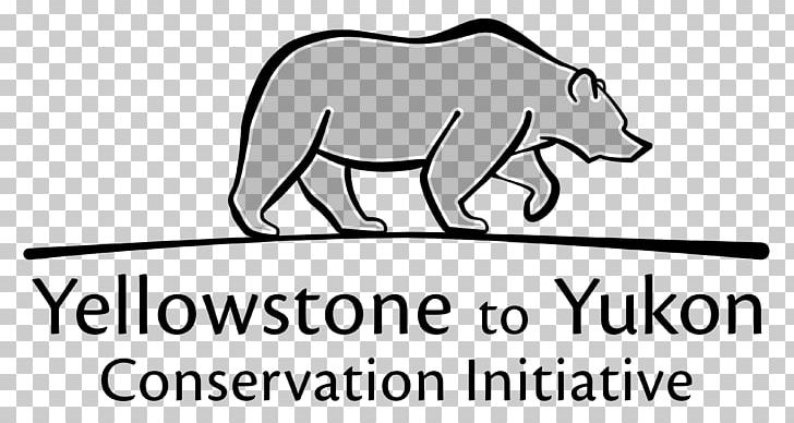 Yellowstone National Park Yellowstone To Yukon Conservation Initiative Jackson Hole PNG, Clipart, Area, Bear, Black And White, Brand, Canada Free PNG Download