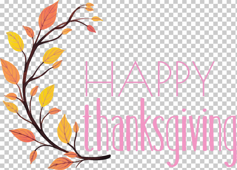 Happy Thanksgiving PNG, Clipart, Biology, Branching, Floral Design, Happy Thanksgiving, Leaf Free PNG Download