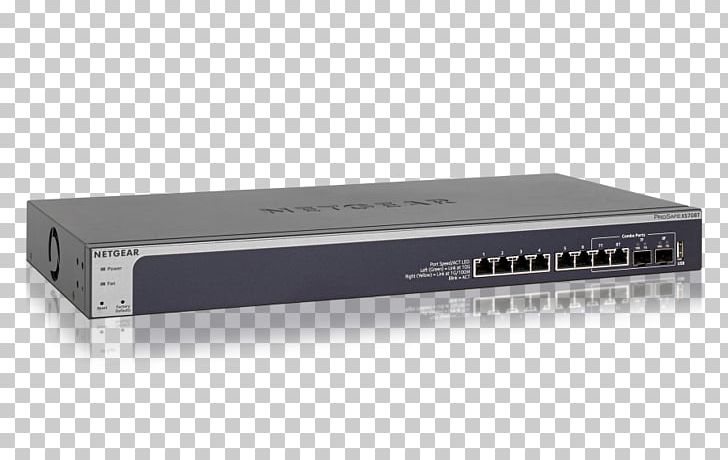 10 Gigabit Ethernet Network Switch Netgear Small Form-factor Pluggable Transceiver PNG, Clipart, 10 Gigabit Ethernet, 10gbaset, Computer Network, Electronic Device, Netgear Prosafe Managed L3 Switch Free PNG Download