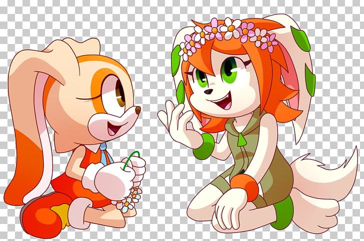 Cream The Rabbit Vanilla The Rabbit Freedom Planet Sonic The Hedgehog Art PNG, Clipart, Anime, Art, Basset, Cartoon, Character Free PNG Download
