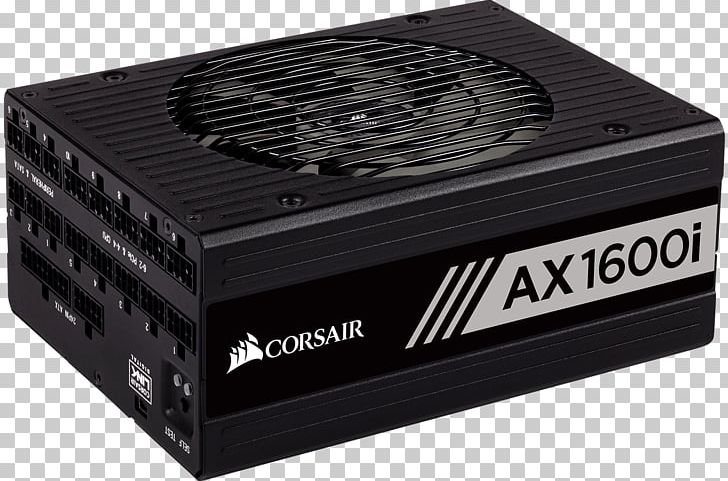 PC Power Supply Unit Corsair AX1600i 1600 W ATX 80 PLUS Titanium Computer Cases & Housings PC Power Supply Unit Corsair AX1600i 1600 W ATX 80 PLUS Titanium Corsair Components PNG, Clipart, 80 Plus, Atx, Computer, Computer Cases Housings, Computer Component Free PNG Download