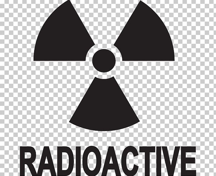 Hazard Symbol Radioactive Contamination Radioactive Decay Sign Radiation PNG, Clipart, Angle, Biological Hazard, Black And White, Brand, Ionizing Radiation Free PNG Download