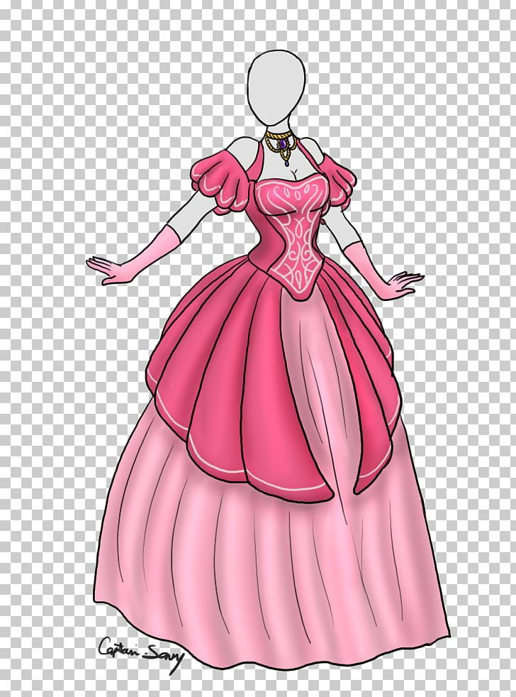Gown Dress Cartoon Shoulder Illustration Png Clipart Animated Cartoon ...
