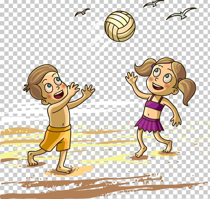 Beach Photography Illustration PNG, Clipart, Cartoon, Child, Fictional Character, Happy Birthday Vector Images, Mammal Free PNG Download
