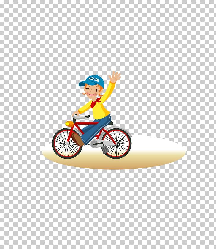 Bicycle Cartoon Child Mother PNG, Clipart, Animation, Bicycle, Bicycle Accessory, Bicycles, Bicycle With Flowers Free PNG Download