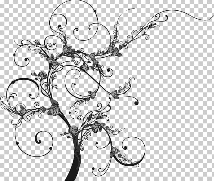 Floral Design Digital PNG, Clipart, Art, Artwork, Black, Black And White, Body Jewelry Free PNG Download