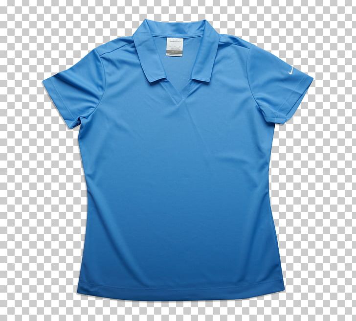 T-shirt Sleeve Polo Shirt Dri-FIT Nike PNG, Clipart, Active Shirt, Blue ...