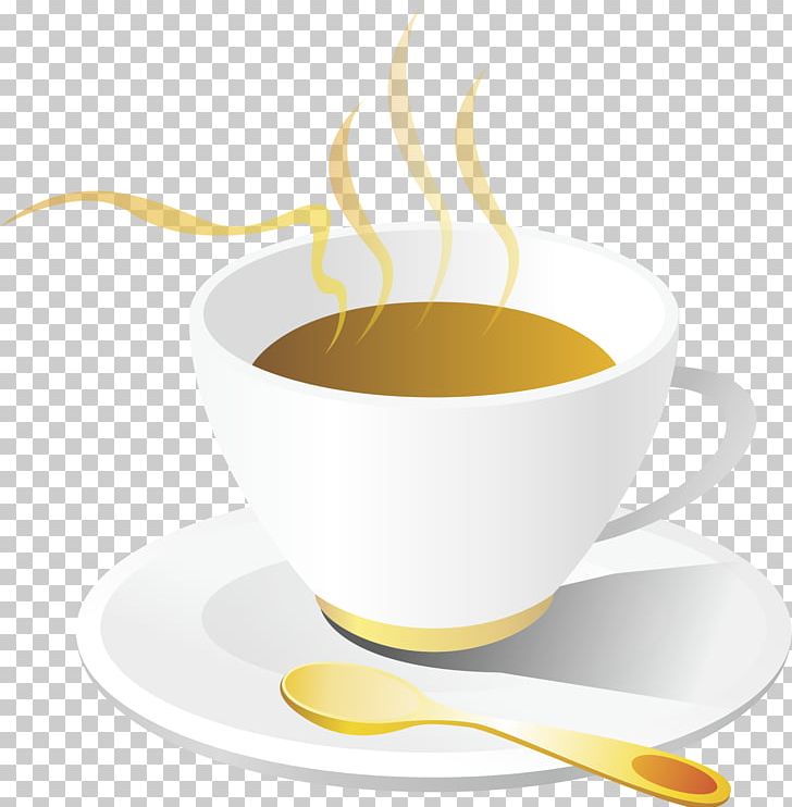 Dandelion Coffee Tea Espresso Cappuccino PNG, Clipart, Caffeine, Cartoon, Chawan, Coffee, Coffee Cup Free PNG Download
