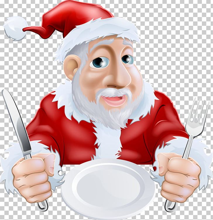Santa Claus Christmas Dinner Cartoon PNG, Clipart, Cartoon Santa Claus, Christma, Christmas, Cook, Cooking Free PNG Download